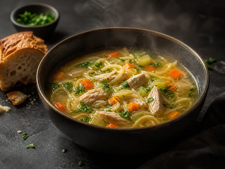 Tavuk – Hähnchensuppe